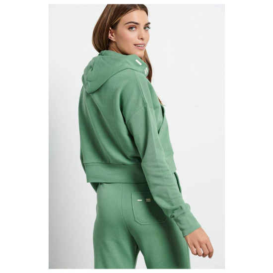 Bodytalk Γυναικείο φούτερ Crop Less is more